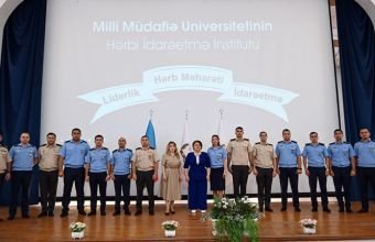 Azərbaycan Ordusunda müxtəlif xarici dillər üzrə təşkil olunmuş kursların buraxılış mərasimi keçirilib -