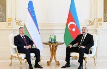 Azərbaycan və Özbəkistan prezidentlərinin təkbətək görüşü olub -