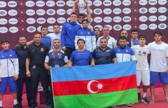 Azərbaycanın yunan-Roma güləşi millisi Avropa ikincisi olub