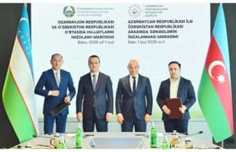Azərbaycanla Özbəkistan arasında bir sıra sənədlər imzalanıb