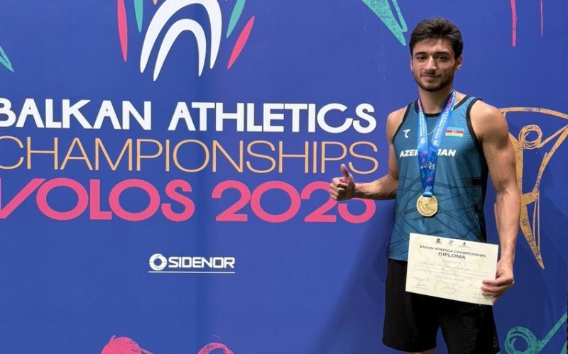 Azərbaycanlı atlet qızıl medal qazanıb