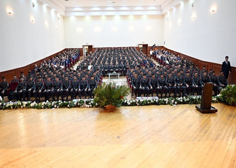Bakı Hərbi Kollecində buraxılış mərasimi keçirilib -