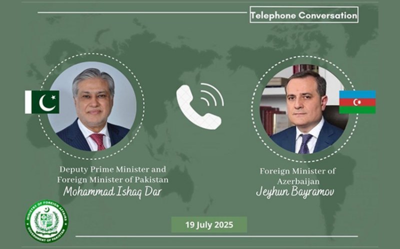 Ceyhun Bayramovla Məhəmməd İshaq Dar telefon danışığı aparıblar