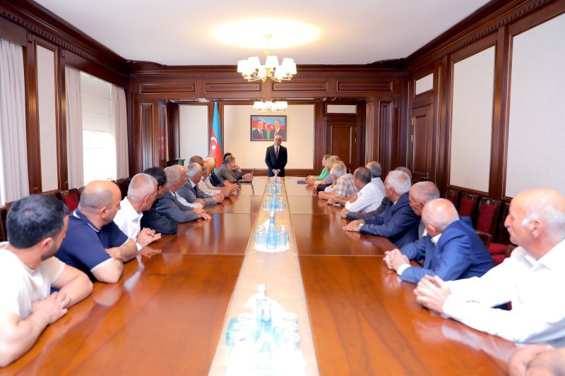 Fuad Nəcəfli Culfa rayon ictimaiyyətinin nümayəndələri ilə görüşüb