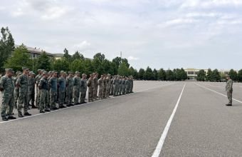 Hərbi qulluqçular arasında səmti müəyyənetmə yarışı keçirilib -
