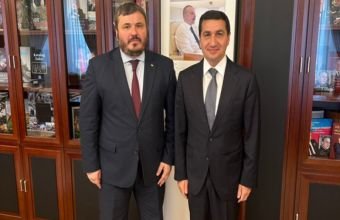 Hikmət Hacıyev Yuri Qusevlə görüşüb
