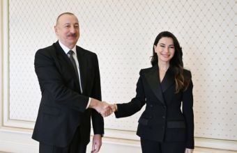 İlham Əliyev Gürcüstanın iqtisadiyyat və davamlı inkişaf nazirini qəbul edib -