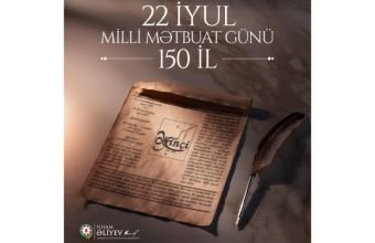 İlham Əliyev Milli Mətbuat Günü münasibətilə paylaşım edib