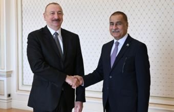 İlham Əliyev Pakistan Milli Assambleyasının sədrinin başçılıq etdiyi nümayəndə heyətini qəbul edib -
