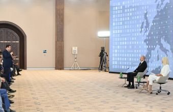 İlham Əliyev Rusiya ilə Avropa İttifaqı arasında yaranmış təbii qaz böhranına münasibət bildirib