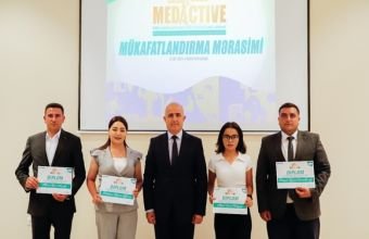 Naxçıvanda “Media-aktiv” layihəsinin bağlanış və mükafatlandırma mərasimi keçirilib -
