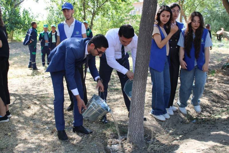 Naxçıvanda növbəti dəfə “SUVAR!” aksiyası keçirilib -