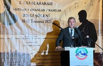 NDU-nun nümayəndə heyəti Ardahanda keçirilən “I Uluslararası Aşıklar/Ozanlar/Kamlar Bilgi festivalı”nda iştirak edib -