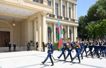 Özbəkistan Prezidentinin rəsmi qarşılanma mərasimi olub -
