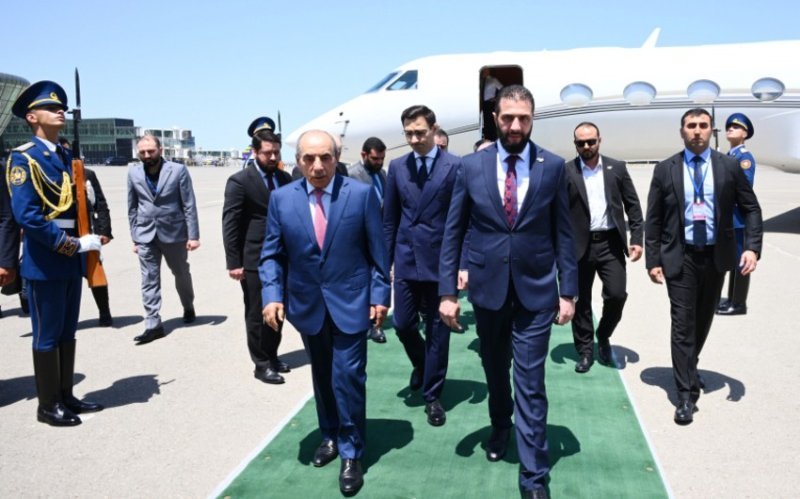 Suriya Prezidenti Azərbaycana işgüzar səfərə gəlib -