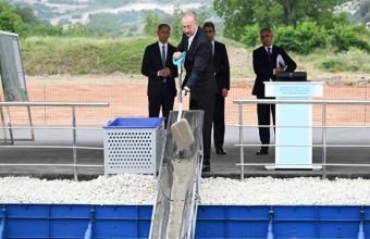 Xankəndi Dəmir Yolu və Avtovağzal Kompleksinin təməli qoyulub -