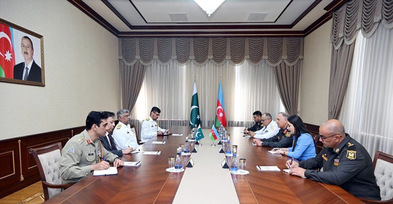 Azərbaycan Ordusunun Baş Qərargah rəisi Pakistan HDQ komandanını qəbul edib -