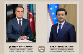 Ceyhun Bayramov ilə Baxtiyor Saidov arasında telefon danışığı olub