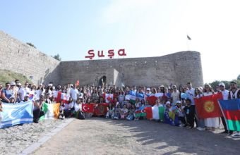 Diaspor Gənclərinin VI Yay Düşərgəsinin iştirakçıları Şuşada olublar