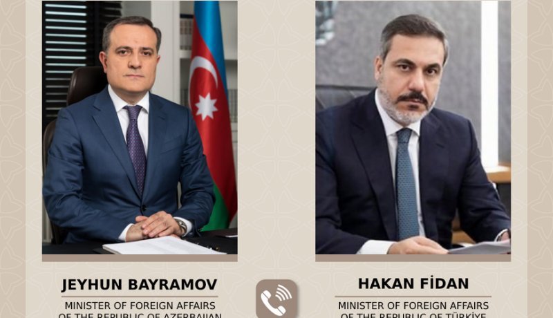 Hakan Fidanla Bayramov arasında telefon danışığı olub