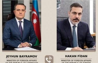 Hakan Fidanla Bayramov arasında telefon danışığı olub