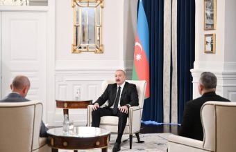 İlham Əliyev ABŞ səfərinin nəticələri ilə bağlı mediaya müsahibə verib -