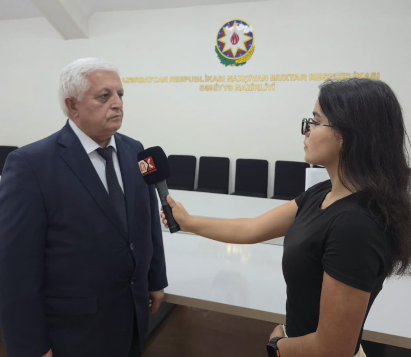 Naxçıvanda geolokasiya nöqtələrinin sayı 14-ə çatdırılıb, yeni tibbi avadanlıqlar alınıb