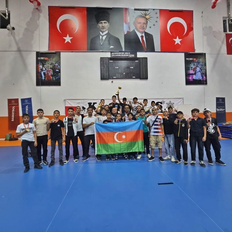 Naxçıvanlı güləşçilər Türkiyədə keçirilən “Ani Cup” turnirində 17 qızıl medal qazanıblar -