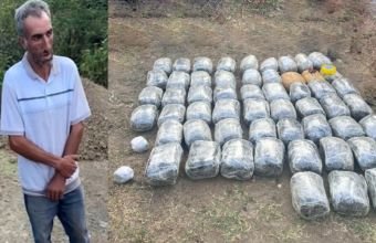 Ölkəyə qaçaqmalçılıq yolu ilə gətirilən 62 kiloqram narkotik vasitə aşkarlanıb