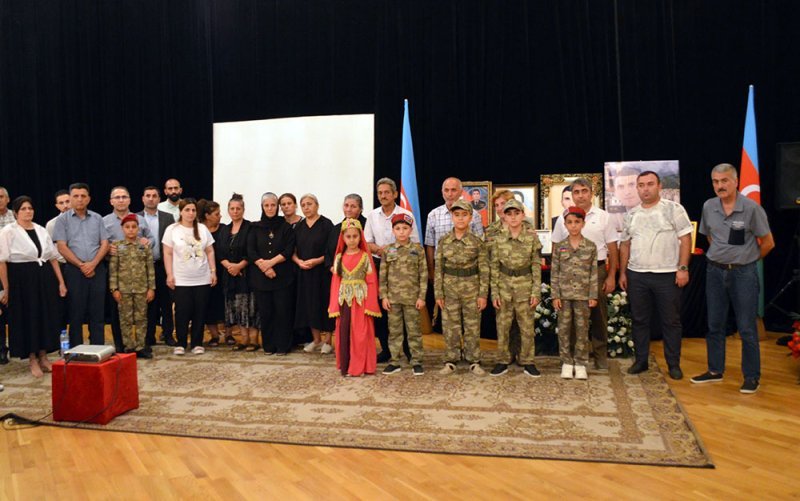 Şəhid leytenant Siyavuş Muradovun xatirəsinə həsr olunmuş anım mərasimi keçirilib -