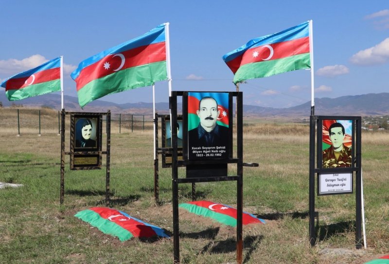 Anım Günü ilə bağlı Xocalı şəhər Şəhidlər xiyabanı ziyarət olunub