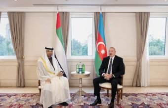 Azərbaycan və BƏƏ prezidentlərinin təkbətək görüşü olub -