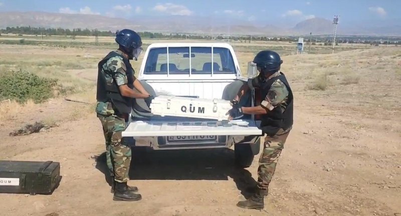 Babək və Ordubad rayonlarında hərbi sursatlar aşkarlanıb  -