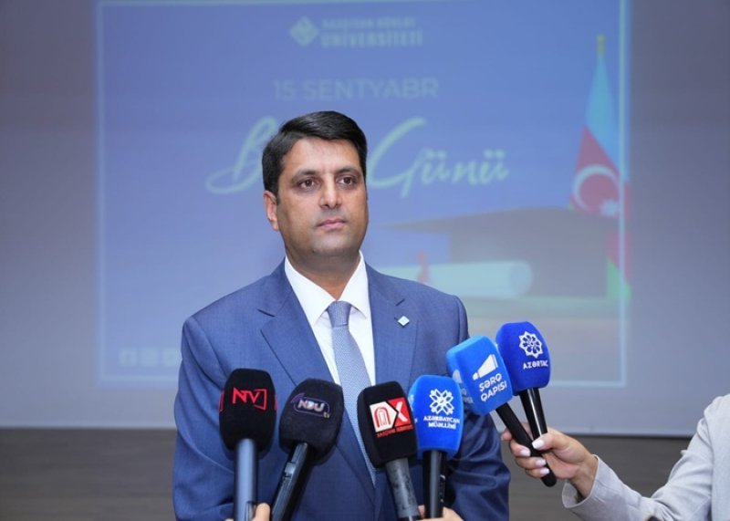 Elbrus İsayev: NDU-da 13 minə yaxın tələbə təhsil alır