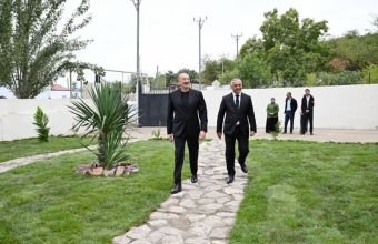 İlham Əliyev Xocalı rayonunun Daşbulaq kəndində olub -