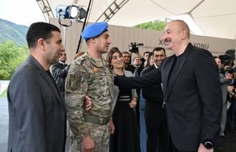 İlham Əliyev Xocalının Badara, Daşbulaq, Seyidbəyli və Şuşakənd kəndlərinin sakinləri ilə görüşüb -