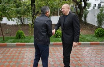 İlham Əliyev Xocavənd rayonunun Hadrut qəsəbəsində olub -