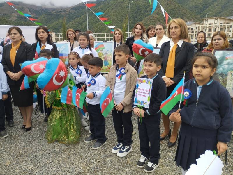 Kəlbəcərdə 33 il sonra ilk zəng çalınıb