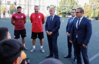 Məcid Seyidov Naxçıvanda Qalatasaray futbol məktəbində olub -