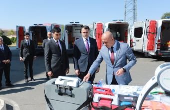 Naxçıvanda Təcili Tibbi Yardım Xidmətinin maddi-texniki bazası gücləndirilib -