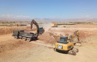 Nehrəm qəsəbəsində torpaq sahələrinin su təminatını yaxşılaşdırmaq üçün yeni infrastruktur qurulur -