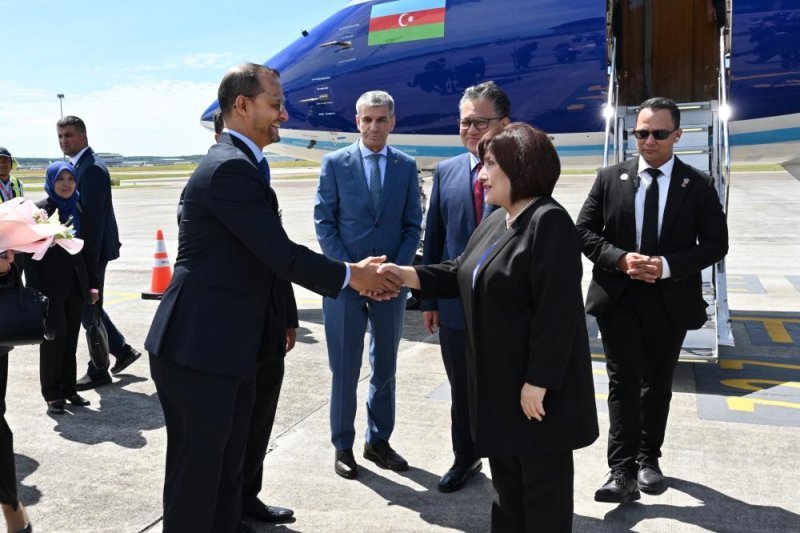 Sahibə Qafarova Malayziyaya işgüzar səfər edib -