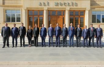 Səlahiyyətli nümayəndə Türkiyənin hakim Ədalət və İnkişaf Partiyasının sədr müavini ilə görüşüb -