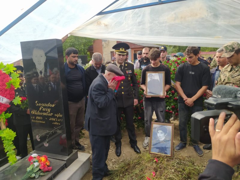 Vəkil Qayıbov Qəbələ rayonunda dəfn edilib
