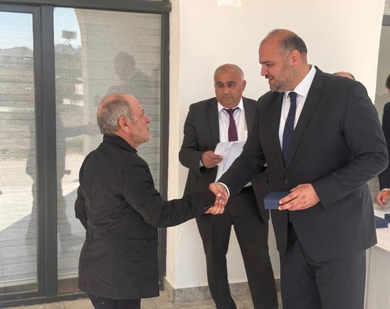 Ağdamın Xıdırlı kəndinə daha 24 ailə köçürülüb, açarlar təqdim edilib -