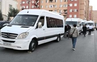 Ağdərənin Həsənriz kəndinə növbəti köç karvanı yola salınıb