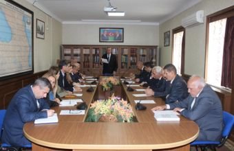 AMEA Naxçıvan Bölməsi Rəyasət Heyətinin iclası keçirilib