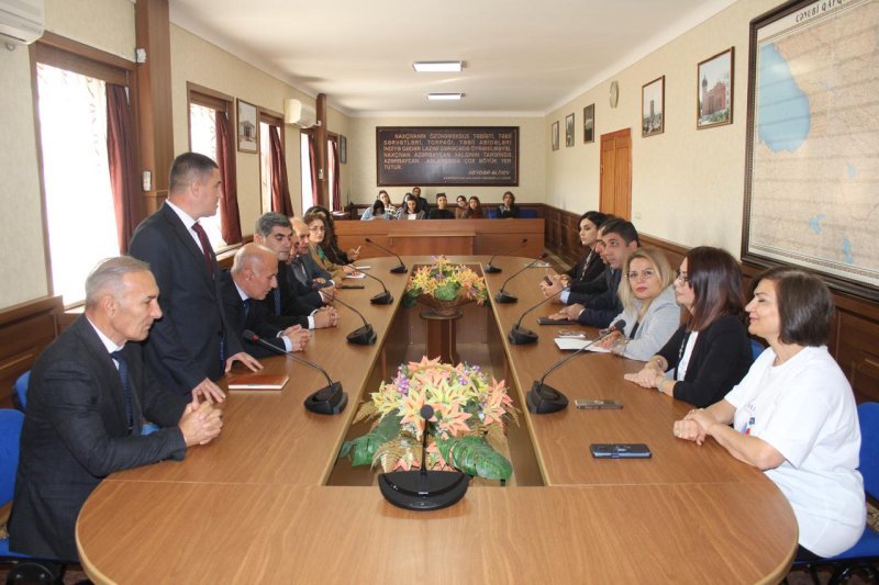 AMEA Naxçıvan Bölməsində MetaWay şirkəti tərəfindən dərc olunan jurnalların təsisçiləri ilə görüş keçirilib