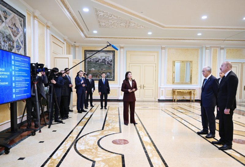 Astanada “Orta dəhlizin inkişafı” birgə layihəsi təqdim edilib -