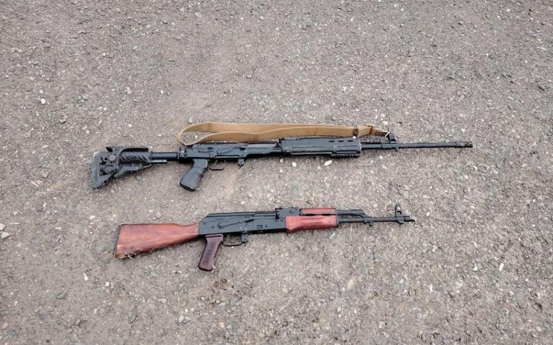 Azad olunan ərazilərdən xeyli silah-sursat aşkarlanıb